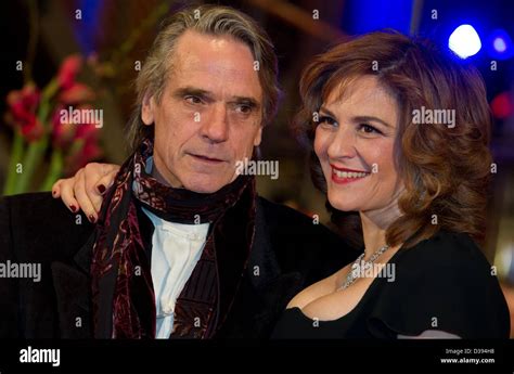 German Actress Martina Gedeck And British Actor Jeremy Irons Arrive For