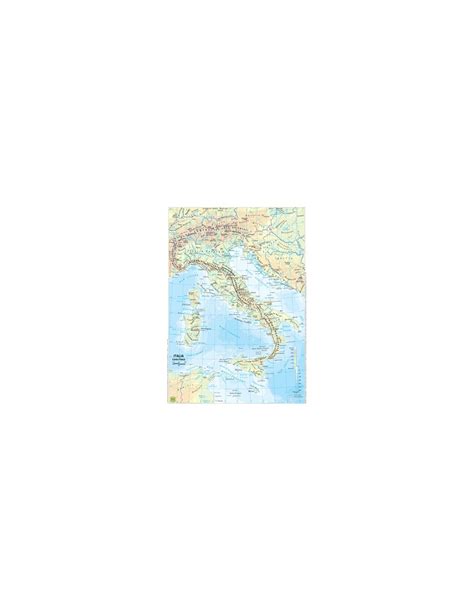 Cartina Geografica A3 Italia Muta Plastificata Carte Geografiche Porn