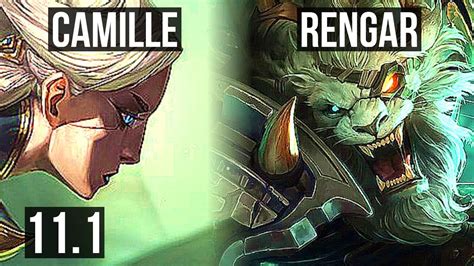 Camille Vs Rengar Top Rank 2 Camille Rank 6 Quadra 500 Games