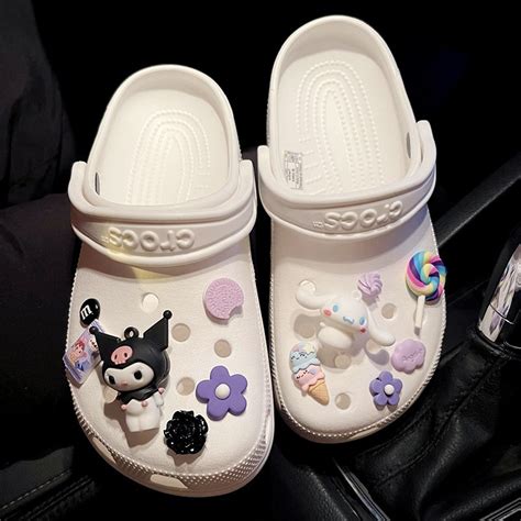 Sanrio Doll Set Jibbitz For Crocs Charm Shoes Accessories Lalagyan Ng Sapatos Slippers