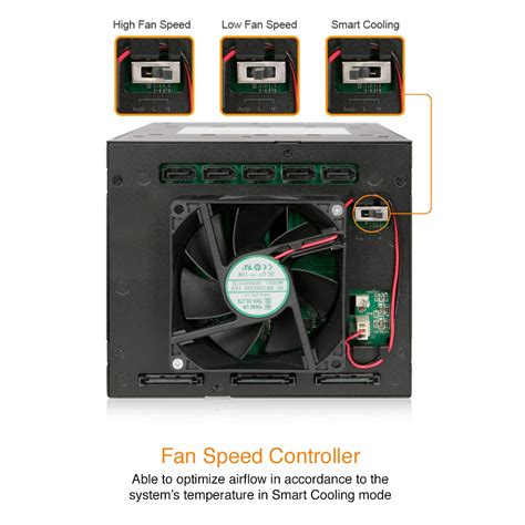 Mua ICY DOCK Tray Less Bay SATA Hard Drive Hot Swap Backplane Cage In X External