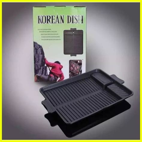 ♚ ∆ ๑ On Sale Korean Samgyupsal Mega Set Rectangle Pan Grill Set Wbutane And Freebies Kitchen