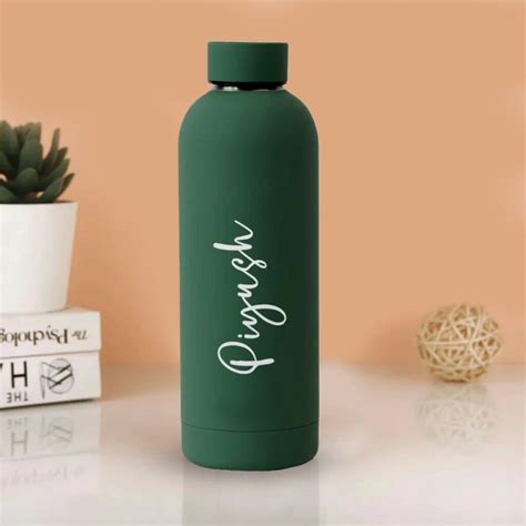 Customized Matte Finish Water Bottle Hot And Cold Water Bottle Homafy