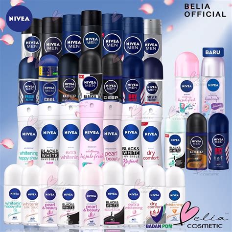 Jual Terbaru Nivea Deodorant Roll On Men Women Dan Ml Shopee