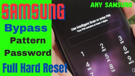 Samsung Screen Lock Remove ALL Samsung Pattern Password Unlock