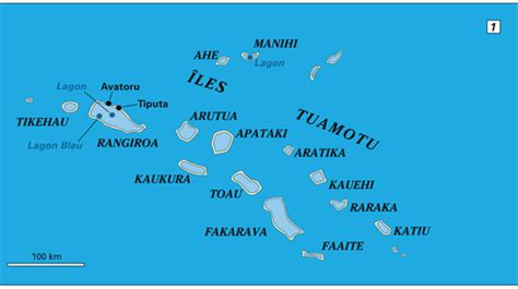 Fakarava Ile Des Tuamotu Voyage Carte Plan