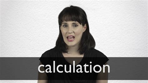 How To Pronounce Calculation In British English Youtube