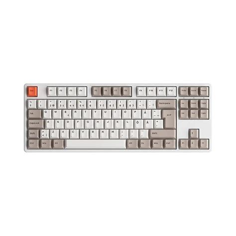 Akko S ISO Nordic Steam Engine Mechanical Keyboard RGB Hot Swap Wired USB C With Cherry