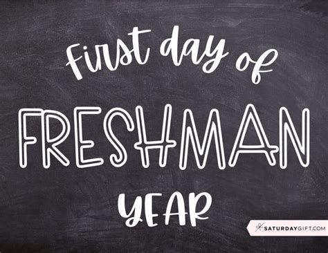 First Day Of High School Freshman 