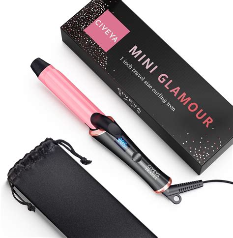 Amazon Civeya Mini Curling Iron With Heat Settings Inch