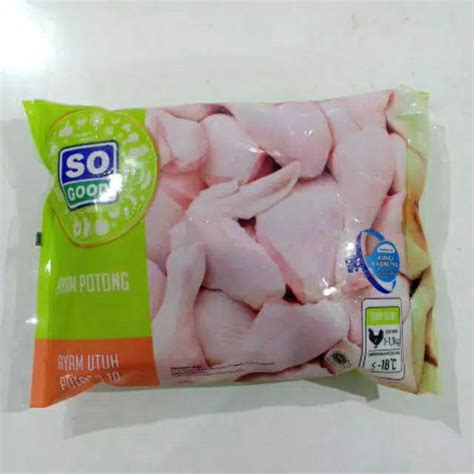 Jual So Good Ayam Potong Utuh 1kg Shopee Indonesia