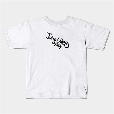 juice wrld SIGNATURE - Juice Wrld - Kids T-Shirt | TeePublic