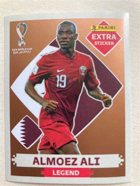 Panini WM Quatar 2022 Extra Sticker Almoez ALI Kaufen Auf Ricardo