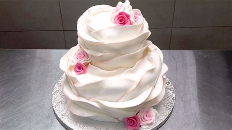 Make Your Own Beautiful Wedding Cake How To Decorate By Cakes Stepbystep Youtube