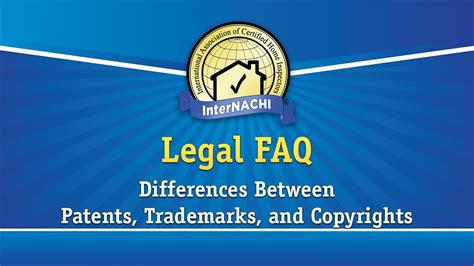 Legal Faq Differences Between Patents Trademarks And Copyrights