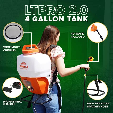 Buy Petratools Battery Powered Backpack Sprayer Ah Ultimate Battery