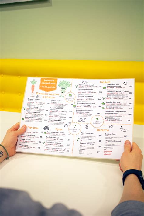 кафе Здоровых Привычек - menu :: Behance