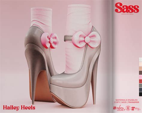 Second Life Marketplace Sass [hailey Heels] ♥genx ♥legacy ♥maitreyax