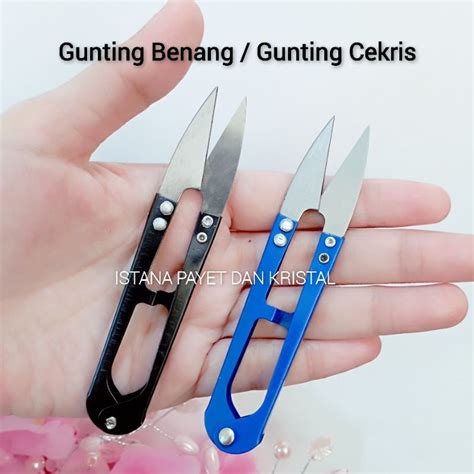 Jual Gunting Benang Gunting Cekris Stainless Steel Shopee Indonesia