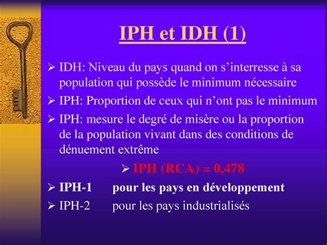 Indicateurs Du Developpement Humain Signification Et Interpretation