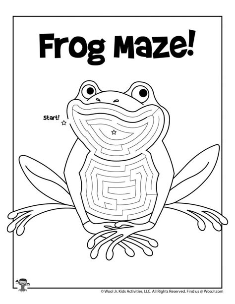 Printable Animal Mazes For Kids Woo Jr Kids Activities Childrens