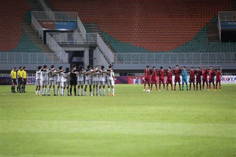 Momen Momen Menarik Indonesia Vs Guam U 17 Moment Of Silence Sampai