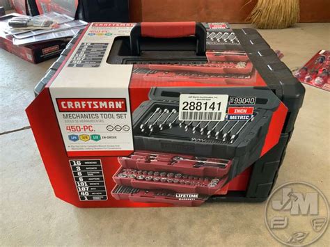 Craftsman 99040 450 Pc Mechanics Tool Set Jeff Martin Auctioneers Inc