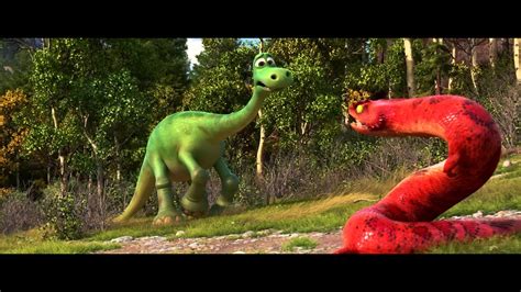 Den Gode Dinosaur Trailer Dansk Tale Disney Pixar Youtube