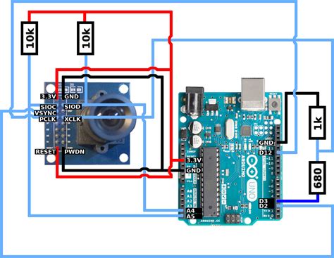 How To Connect Ov7670 Camera With Arduino