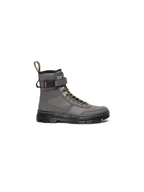 DR MARTENS Schnürstiefel COMBS TECH grau