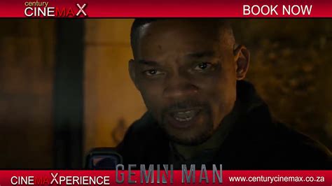 Gemini Man Book Now Century Cinemax Youtube