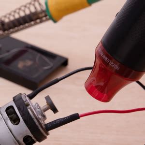 Amazon Ginsco Pcs Heat Shrink Tubing W Mini Heat Gun Set Hot Air Gun