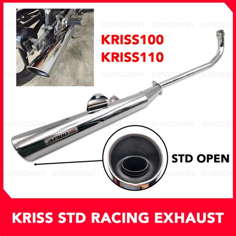 MODENAS KRISS KRISS100 KRISS110 Standard STD Open Racing Exhaust Big