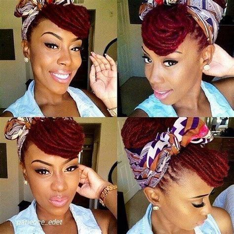 Pinup Style 21 Awesome Ways To Style Your Box Braids And Locs Dreads