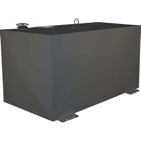 Better Built Steel Transfer Fuel Tank 100 Gallon Rectangular Black