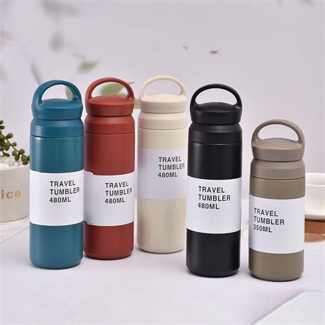 SUGAW 350 480ml Stainless Steel Vacuum Cup Tumbler Thermos Cups