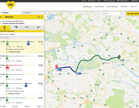 Bvg Fahrinfo Direkt Online Nutzen Chip