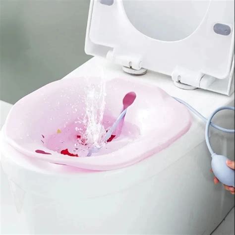 Portable Folded Sitz Bath Feminine Hygiene Products Vagina Steamer Seat