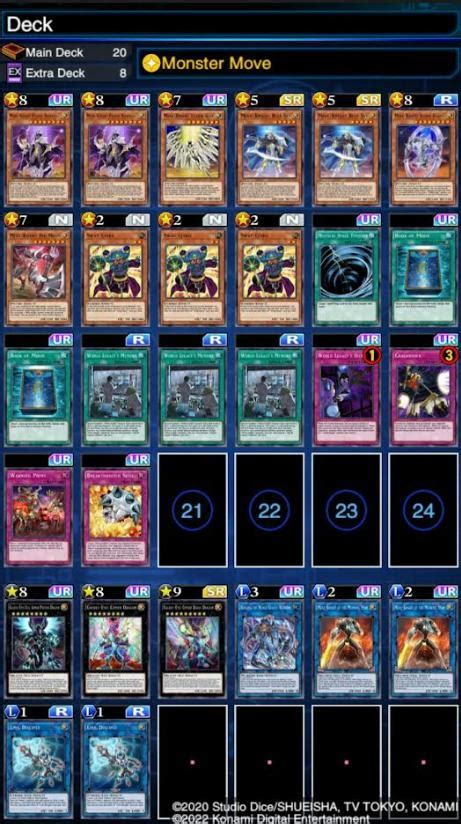 Mekk Knight Deck Recipe Mar 7 YuGiOh Duel Links GameA