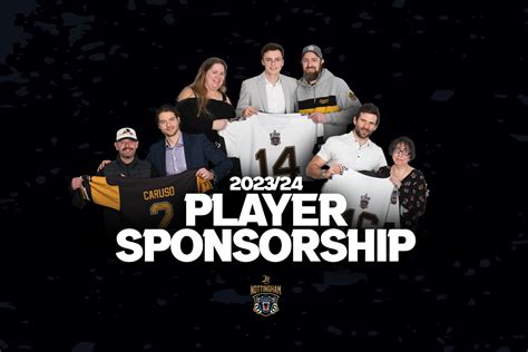 Player Sponsorship Available For 2023 24 Season Nottingham Panthers