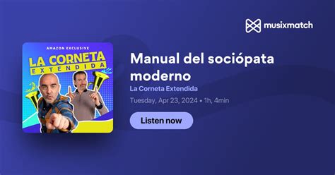 Transcripción De Manual Del Sociópata Moderno La Corneta Extendida