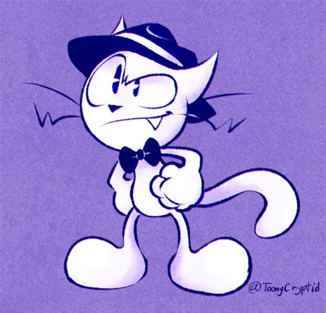 Purple cat by ToonyCryptid on DeviantArt