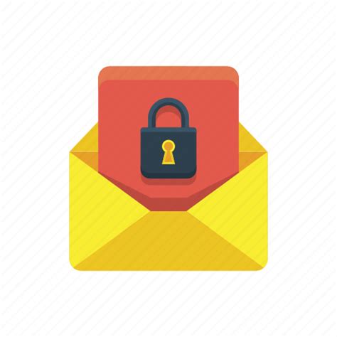 Chat Communication Email Encrypted Envelope Mail Message Icon