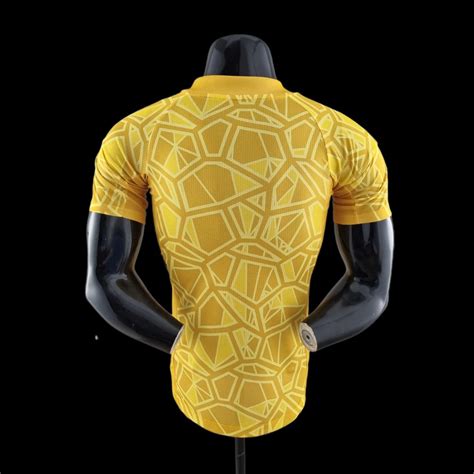 Manchester United Goalkeeper Kit Player Version Yellow