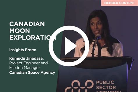 Public Sector Network Insights To The Moon Back Canada S Role In