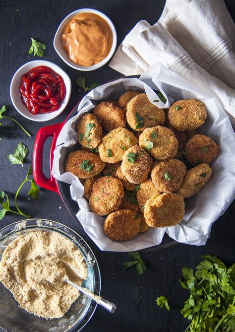 Vegan Chickpea Nuggets Ninas Vegan Recipes