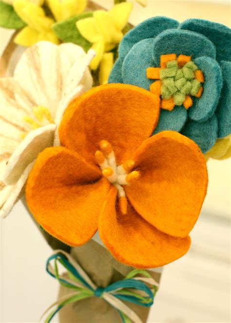 Sunny Day Felt Flower Bouquet from HumanKind Fair Trade - HumanKind Fair Trade