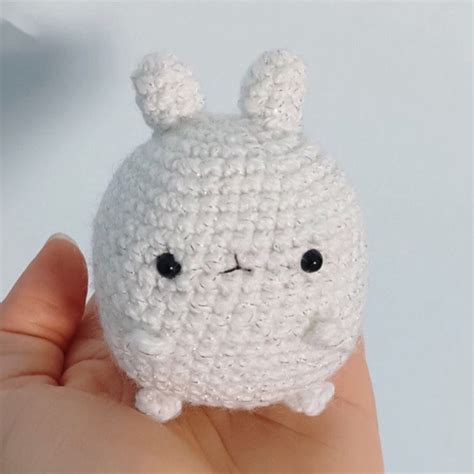 Molang Amigurumi Crochet Pattern Molang Crochet Pattern Amigurumi Crochet Bunny Crochet