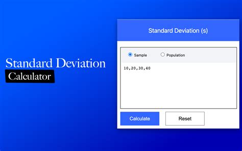 standard deviation calc   extensions  firefox