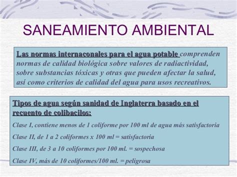 Saneamiento Y Salud Ambiental